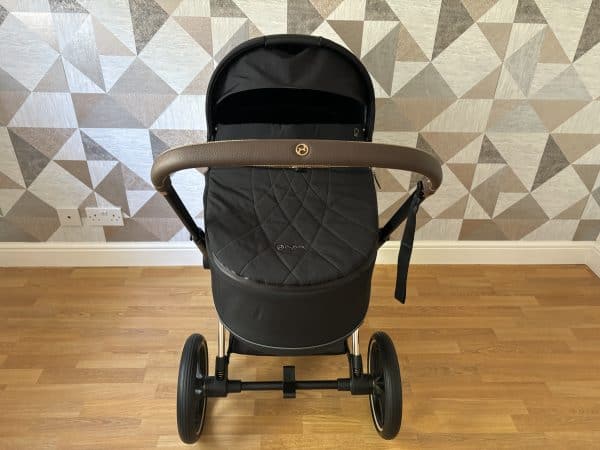 Cybex Priam Rose Gold Pushchair Pram 3in1 Deep Black - Image 8