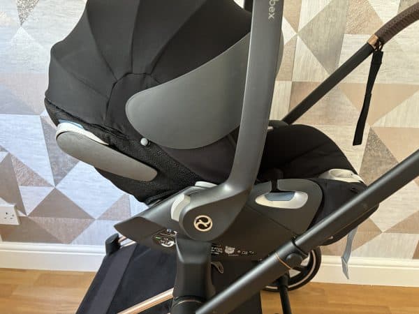 Cybex Priam Rose Gold Pushchair Pram 3in1 Deep Black - Image 14