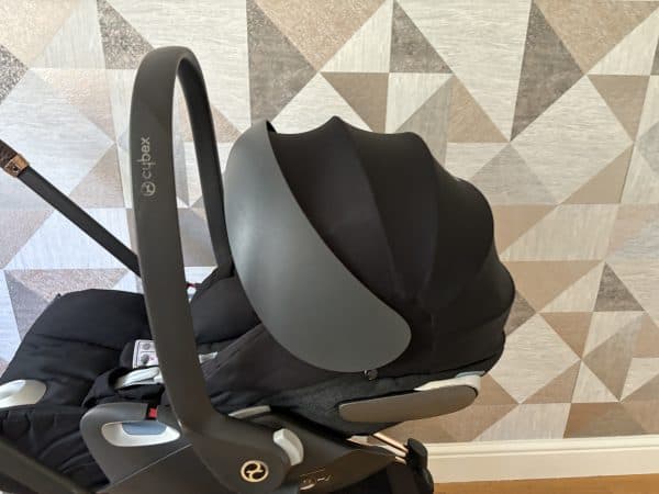 Cybex Priam Rose Gold Pushchair Pram 3in1 Deep Black - Image 16