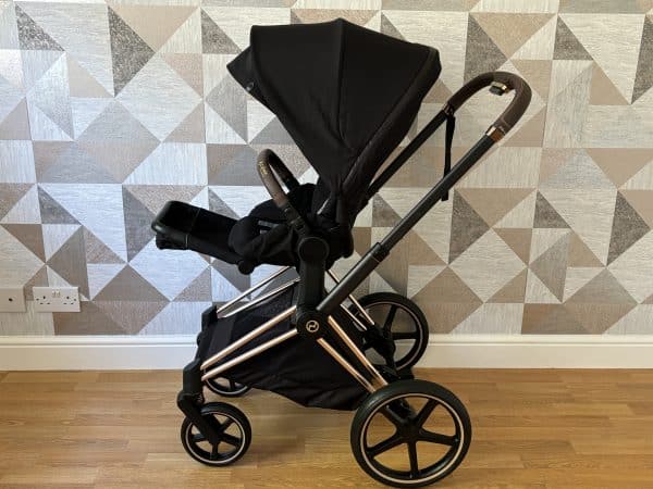 Cybex Priam Rose Gold Pushchair Pram 3in1 Deep Black - Image 28