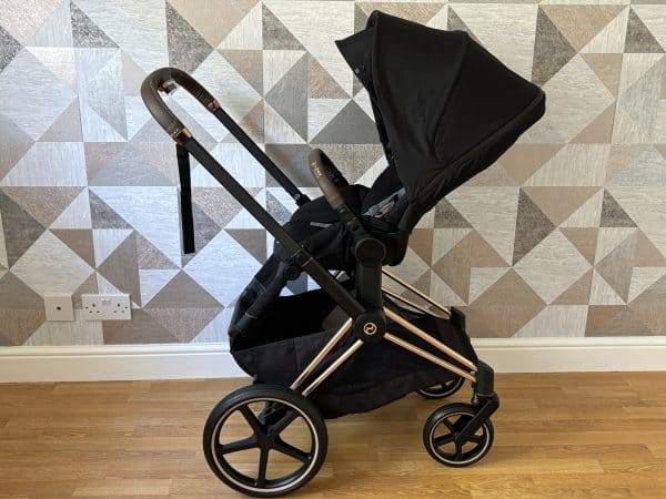 Cybex Priam Rose Gold Pushchair Pram 3in1 Deep Black - Image 38