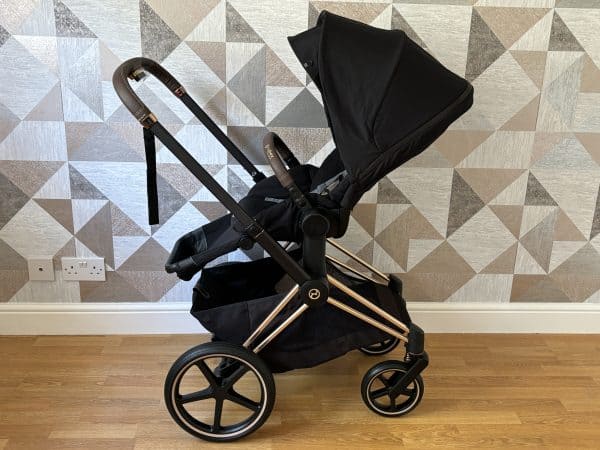 Cybex Priam Rose Gold Pushchair Pram 3in1 Deep Black - Image 39