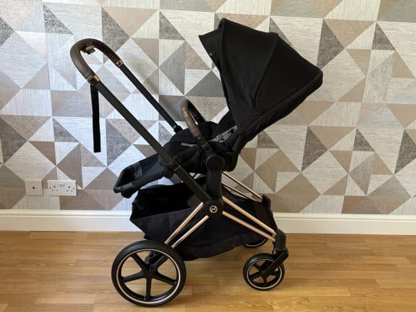 Cybex Priam Rose Gold Pushchair Pram 3in1 Deep Black - Image 40